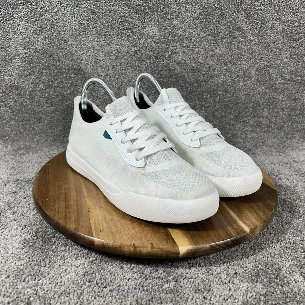 Vessi Weekend Classic Women’s Size 8 Marble White Casual Athletic Shoes Used